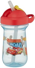 First Years Disney/Pixar Cars Toddler Straw Cup, Spill-Proof, 10oz, 18 Months