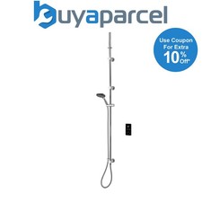 Triton ENVi 10.5kw Thermo Silver Electric Shower Single Outlet Ceiling Fed Kit 