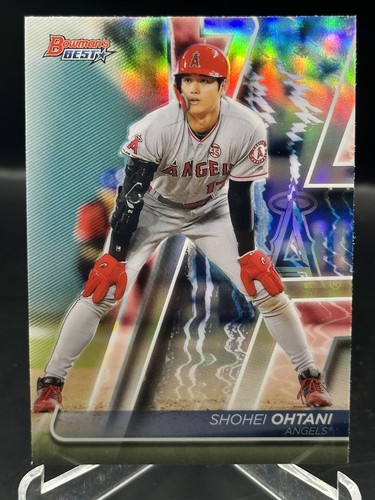 2020 Bowman's Best Refractors #22 Shohei Ohtani Angels Dodgers