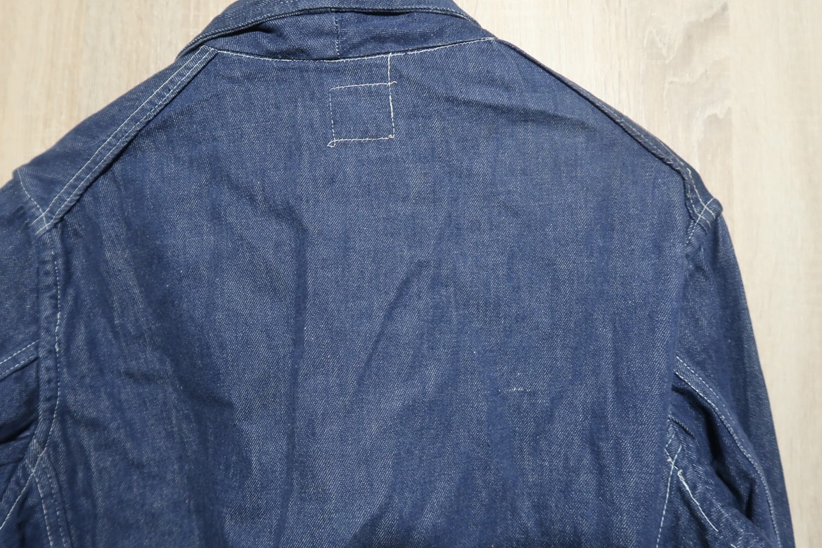 Vintage Miller Rayner British Denim Workwear railroad jacket View 5