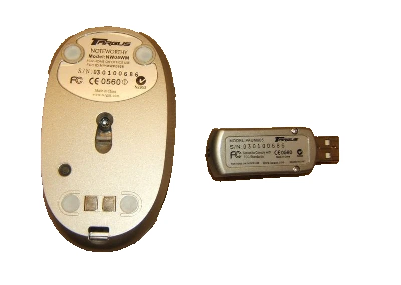 Targus PAUM005 Wireless RF Mouse - Image 3 of 4