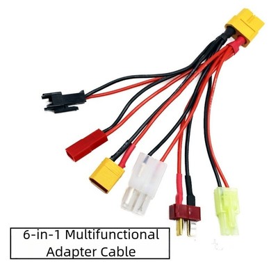 RC Adapter Cable for Parallel Charging Multiple Batteries For XT60 SM2P