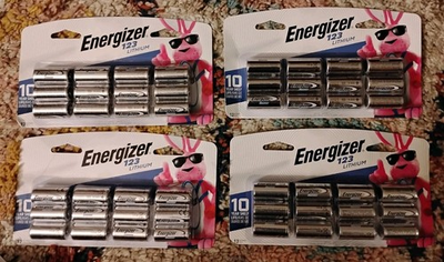#ad Energizer 123 Lithium Battery Lot *36 CR123 Batteries* $50.00