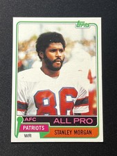 1981 Topps #290 Stanley Morgan