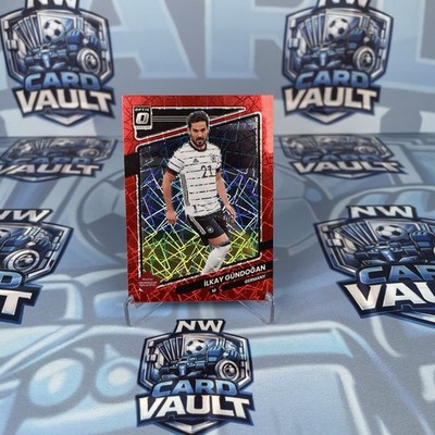 2021-22 Panini Donruss Road to Qatar Ilkay Gundogan Optic Red Velocity Germany