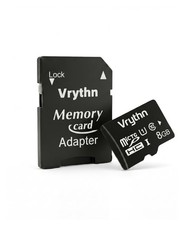 8GB Micro SDHC Card with SD Adapter, A1 Micro SD Card up to 90 MB/s