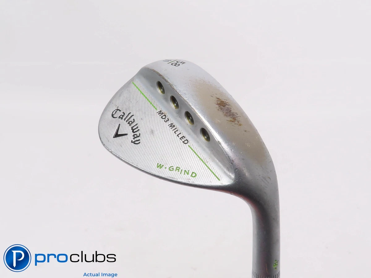 Mâchoires Callaway Md5 bout complet face brute cale chromée 58°-10