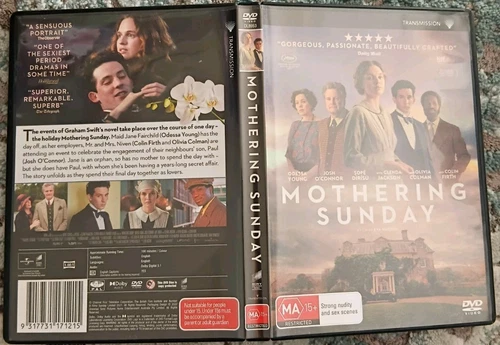 MOTHERING SUNDAY DVD Olivia Colman COLIN FIRTH REGION 4 BRITISH DRAMA AS NEW OOP - Picture 6 of 6