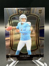 2025 Panini Select PREMIER LEVEL Cam Ward ROOKIE #126 - Tennessee Titans