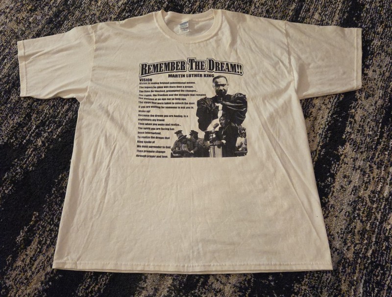 2003 Martin Luther King Jr Remember The Dream T-Shirt Men's Size 2XL