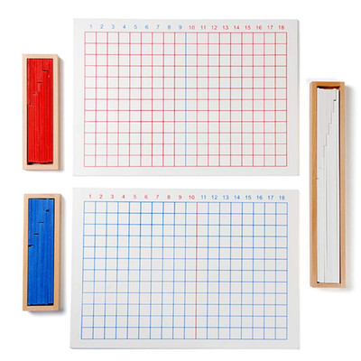 Kghios Montessori Addition And Subtraction Board Montessori Math Toys Material