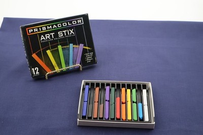 Prismacolor Art Stix 12 Color Set Woodless Colored Pencils Discontinued Sanford