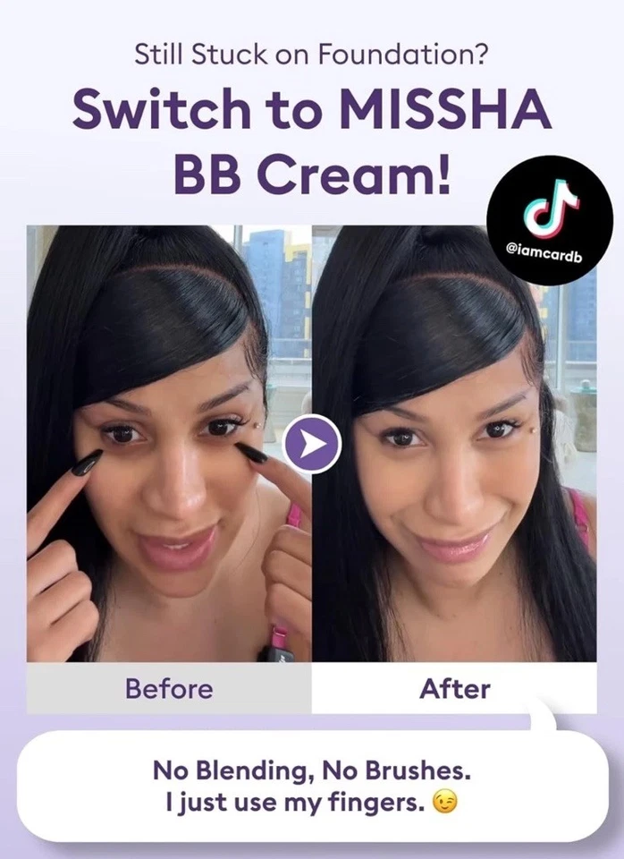 MISSHA M Perfect Cover Serum B.B Cream No. 23 Natural Beige 35ml / 1.18 fl oz - Image 3 of 4