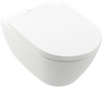 Villeroy & Boch TiefspüL-Wc Subway 2.0 SpüLrandlos, Weiß-Alpin 5614R0R1