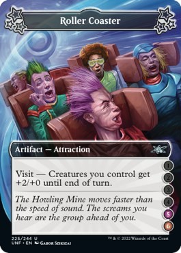 Roller Coaster (5-6) [UNF - 225] Uncommon NM Unfinity MTG