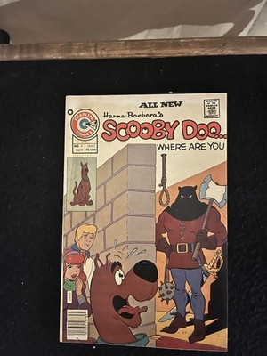 SCOOBY DOO # 4 HANNA BARBERA  CHARLTON COMICS October 1976 TV CARTOON