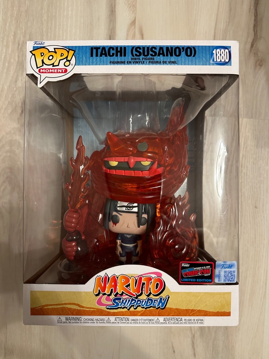 OFFICIAL CON STICKER NYCC 2025 Naruto Shippuden Itachi Susano'o