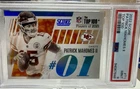 2022 Score - Top 100 Patrick Mahomes II #T1 PSA 9