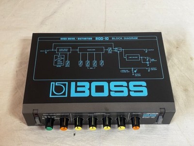 Boss Overdrive Distortion Zb21790 Rod 10 Rack Mountedition Series