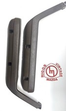 Mazda 626 CB Coupe Front Door Arm Rests Pull Handles Brown