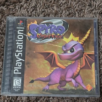 Spyro 2: Ripto's Rage! (Sony PlayStation, 1999) PS1 Black Label CIB Complete