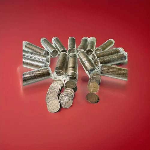 1940-49 Wheat Cent Rolls UnSearched 750+ Lincoln P D & S Mint Pennies Penny