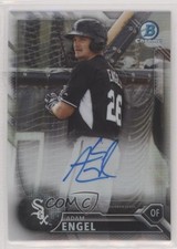 2016 Bowman Chrome Prospects Refractor 229/499 Adam Engel #CPA-AEN Auto fm0