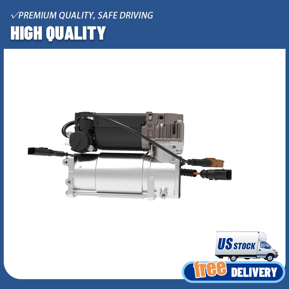 1pc Air Suspension Compressor For 2003-12 Bentley Continental 2004-06 VW Phaeton