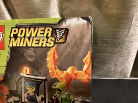 Lego Power Miners Mine Mech 8957 Boulderax  Set #2 green crystal dynamite 2009