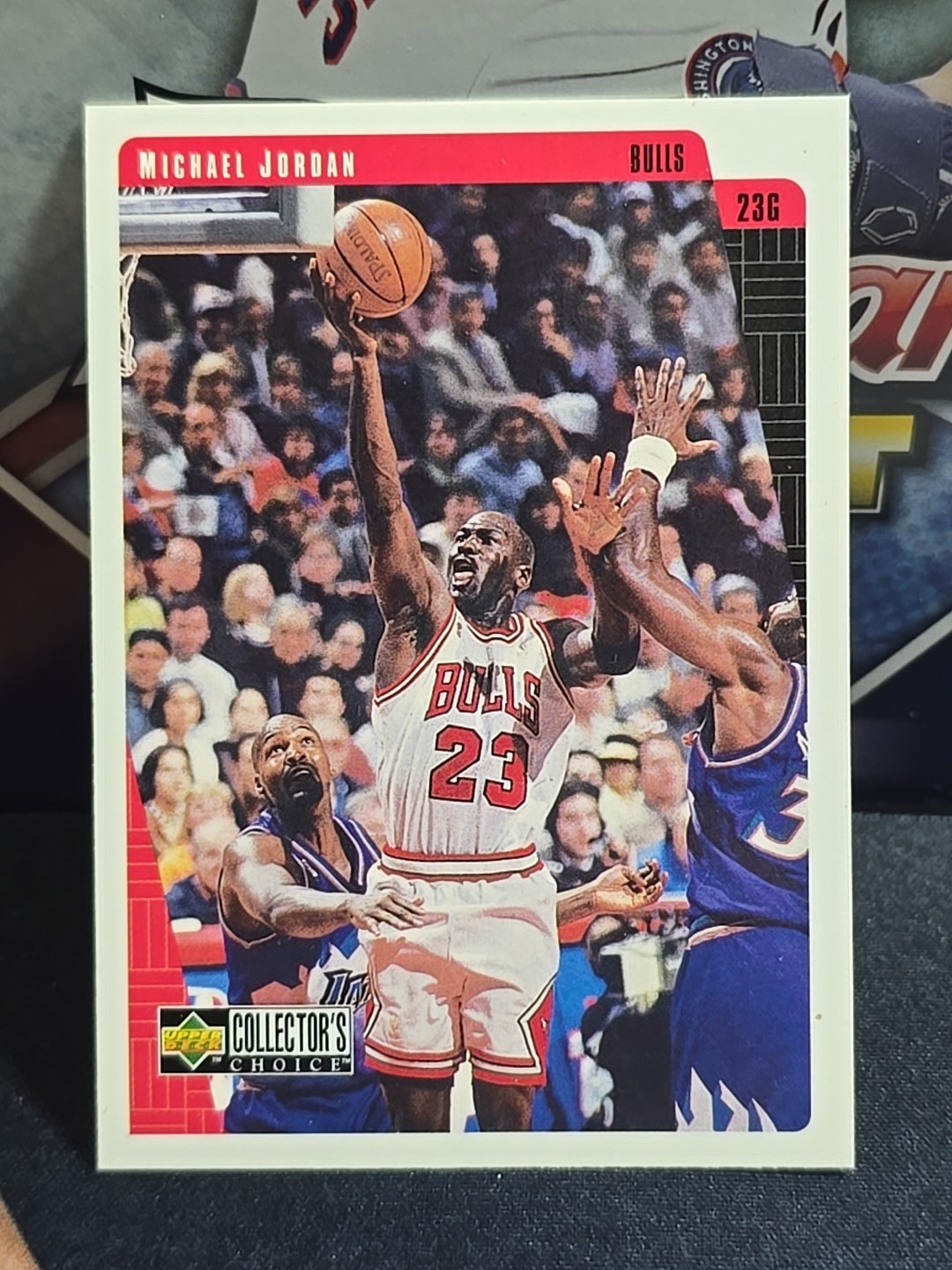 1997-98 Upper Deck Collector's Choice Michael Jordan Chicago Bulls #23