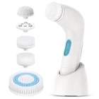 5 in 1 Electric Face Skin Cleaning Exfoliation Waterproof Brush Scrubber Machine