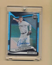 2022 Elite Extra Edition BROOKS LEE Signatures Auto #8 Minnesota Twins Autograph