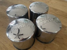 Vintage American Racing Chrome Center Caps Set Of 4 Nice Patina Vintage American Racing Chrome Center Caps Set Of 4 Nice Patina