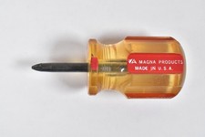 RARE MAGNA PRODUCTS Short Stubby Phillips Screwdriver Made in USA