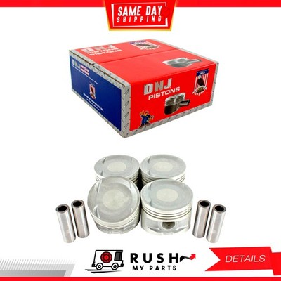 89-98 Standard Größe Komplett Kolben Set Für Adler 2.0L L4 Dohc 16v DNJ P107