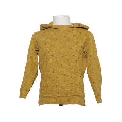 Lindex, Kapuzenpullover, Größe: 110/116, Gelb, Baumwolle, Sonstiges, Jungen #bsK
