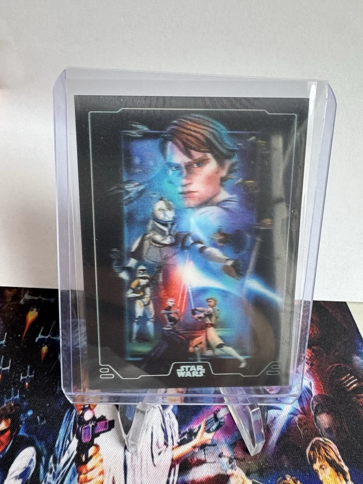 2023 Topps Star Wars The Clone Wars Poster Art #HC-18 Holograms CASE HIT - Image 3 of 4