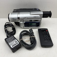 Sony DCR-TRV520 Digital8 Hi-8 Video8 Camcorder With Charger  Remote No Battery