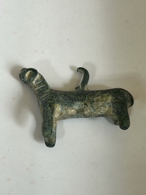 RARE Ancient Artifact Relic Eastern Orient Dog Bronze Snake, King s Seal Stone |