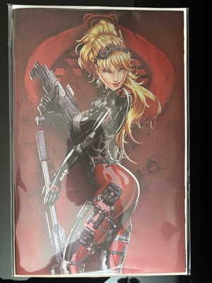 GI JOE #12 JAMIE TYNDALL 616 COMICS Chameleon Virgin FOIL Variant B LTD 750