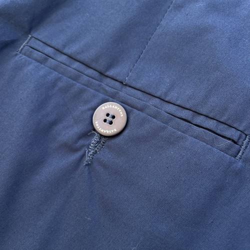 BNWT Women’s Ballantyne Nero Navy Trousers Size 42 Cropped Chino Made In Italy - Picture 10 of 10