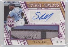 2019 Panini Elite Extra Edition Purple 13/15 Jesus Sanchez #FTS-JS Auto 13i1