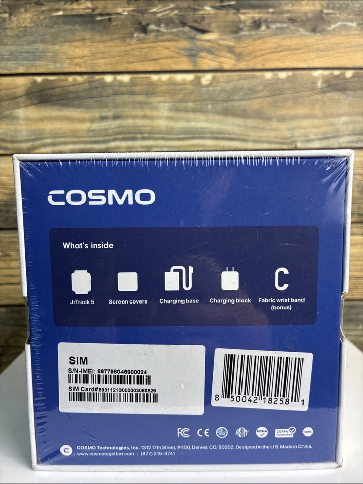 JrTrack 5 Kids Smart Watch by Cosmo | Best Kid-Safe Phone Watch | Precision Real - Image 2 of 4