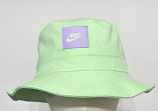 Nike youth apex bucket hat light green with purple logo NWT MSRP 26