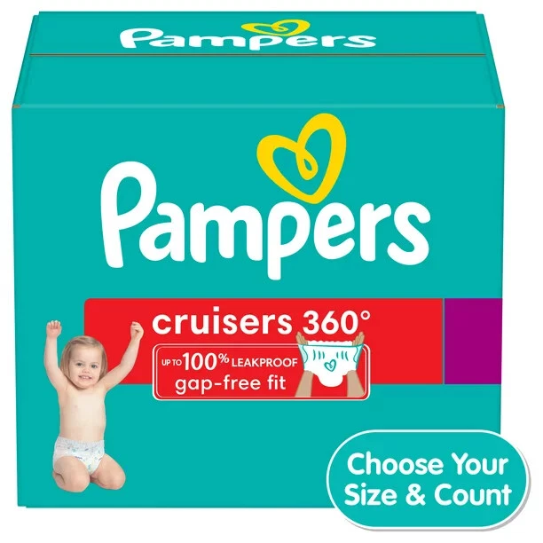 Pampers cruisers 360 fit size 6 2025