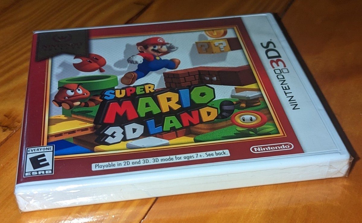 Authentic US Version Super Mario 3D Land 3DS Factory Sealed