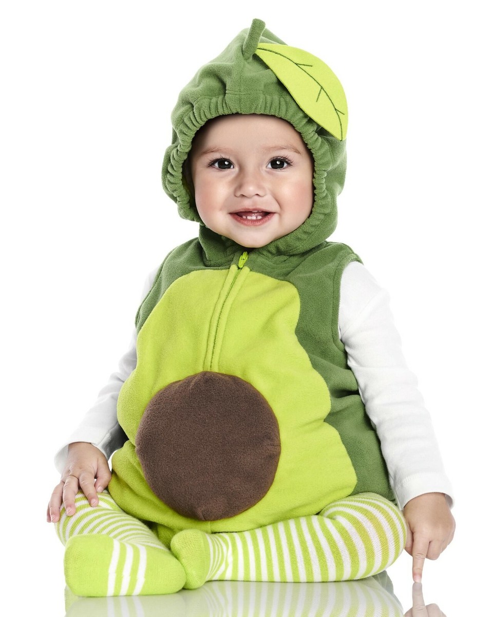 Carter's Avocado Halloween Costume 3/6 6/9 or 12 Months Brand NEW Unisex