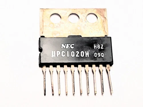 UPC1020H  "Original" NEC  10P SIP IC  1  pc