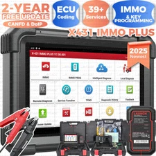 2025 Launch X431 IMMO PLUS PAD VII ECU Programming All System Diagnostic Scanner