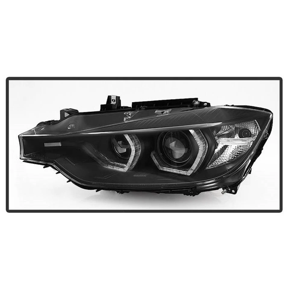 Faro proyector Spyder Signature LED DRL negro para BMW F30 serie 3 12-14 Foto 3 de 4